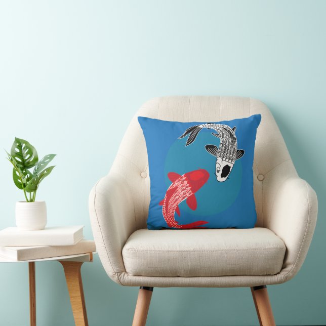 Koi-fisk Kudde (Stol)