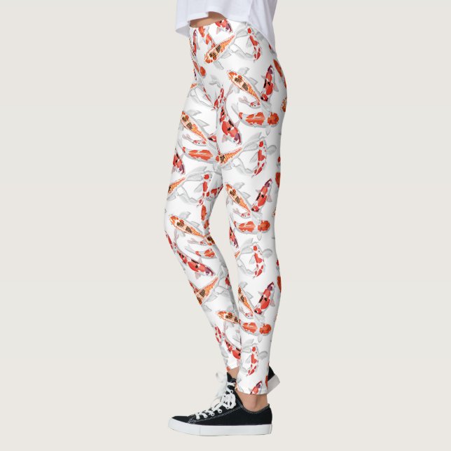 Koi-fisk Leggings (Vänster)