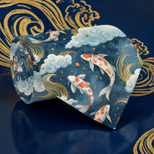 Koi Fisk Mönster Anpassad Slip Slips