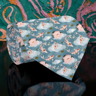 Koi Fisk Mönster Anpassad Slip Slips