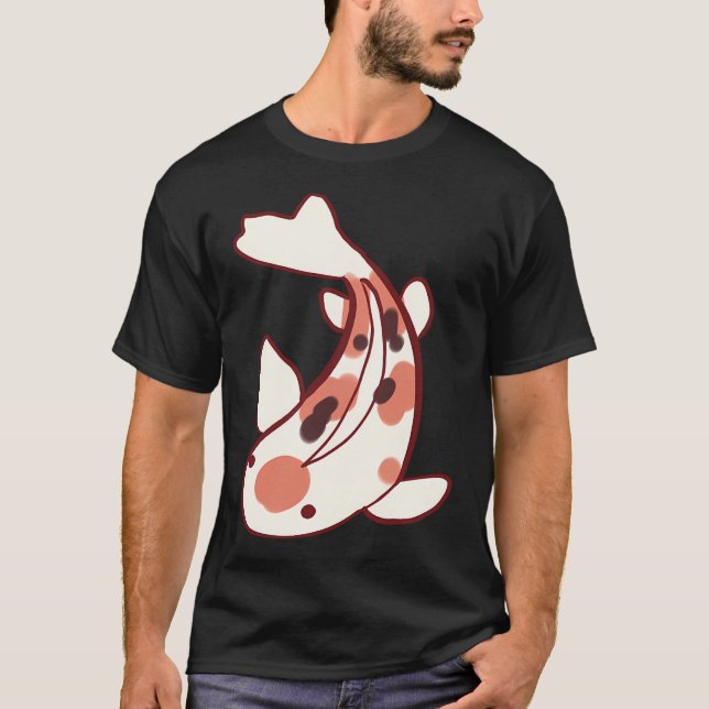 Koi fisk t shirt (Framsida)