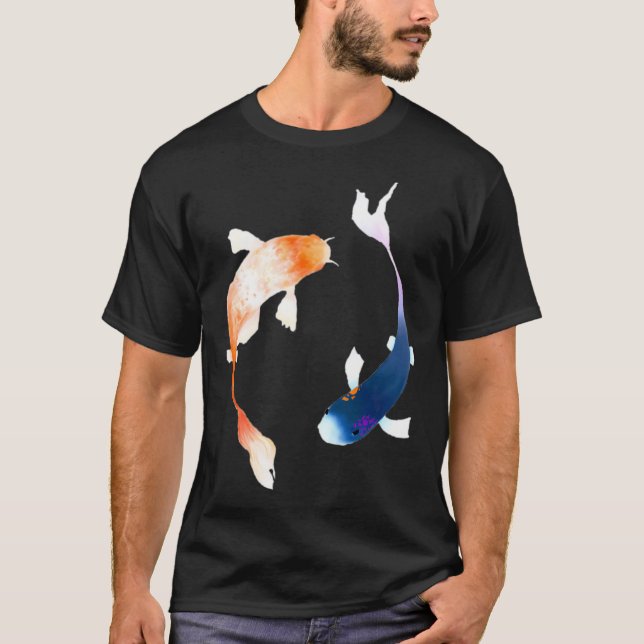 Koi-fisk T Shirt (Framsida)