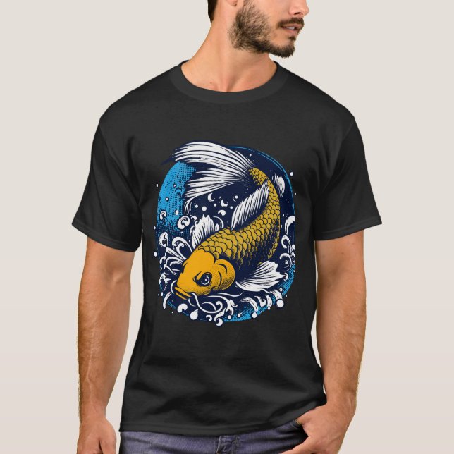 Koi-fisk T Shirt (Framsida)