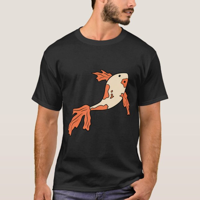 Koi-fisk T Shirt (Framsida)