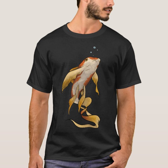 Koi fisk t shirt (Framsida)
