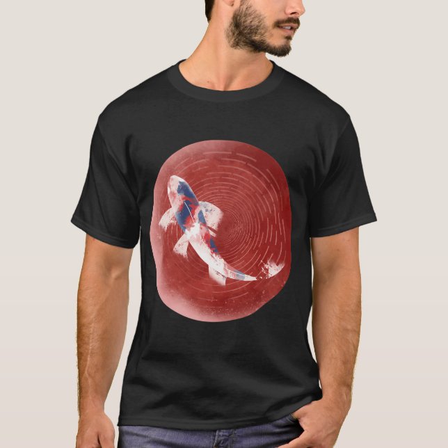 Koi fisk t shirt (Framsida)