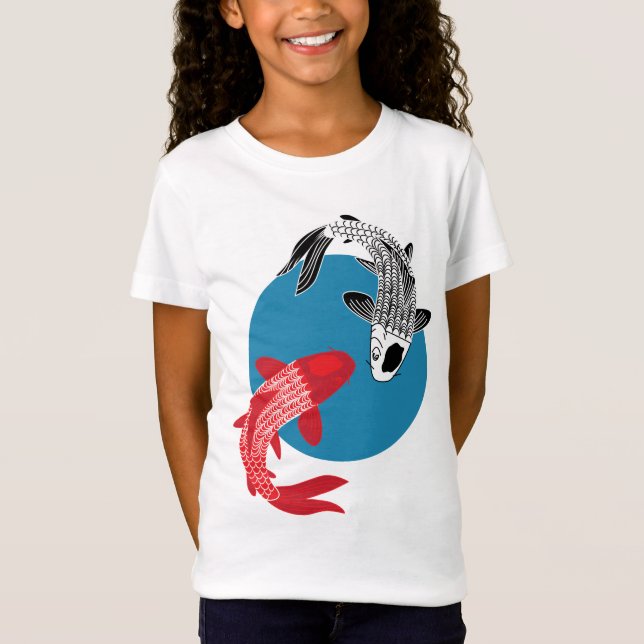 Koi-fisk T Shirt (Framsida)