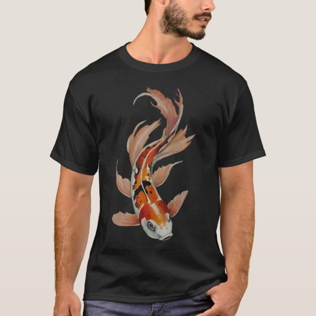 Koi fisk t shirt (Framsida)