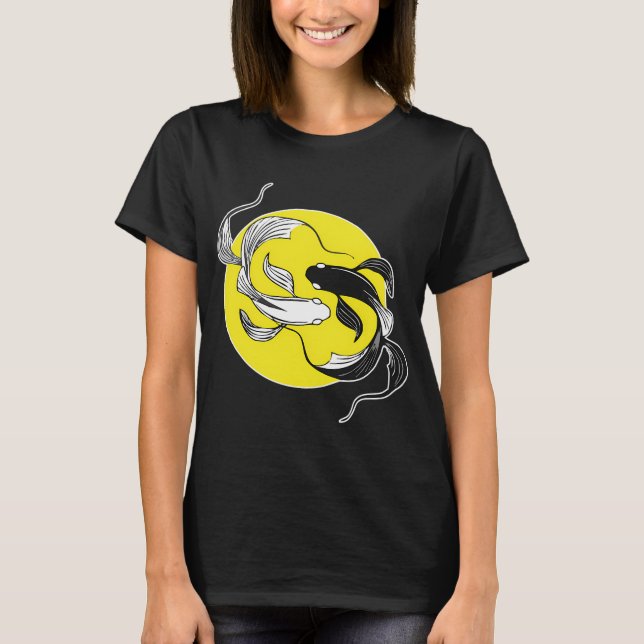 Koi-fisk T Shirt (Framsida)