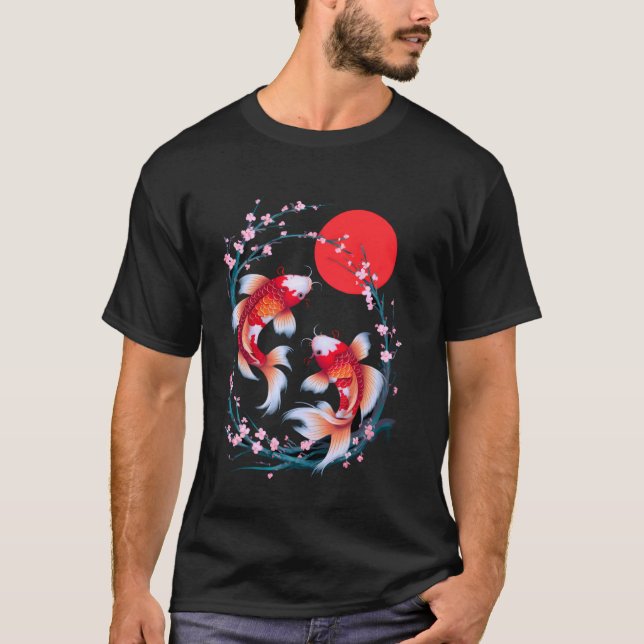 Koi-fisk T Shirt (Framsida)