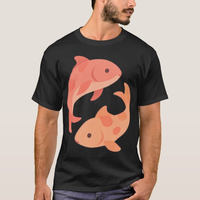 Koi-fisk T Shirt (Framsida)