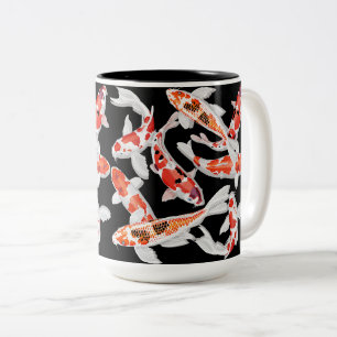 Koi-fisk Två-Tonad Mugg