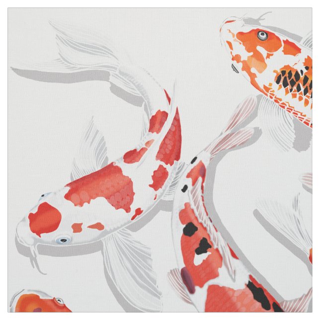 Koi-fisk Tyg (Provkarta)