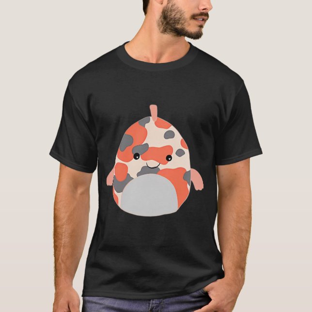koi fisk vän plysch t shirt (Framsida)