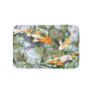 Koi fiskbadmatta badrumsmatta