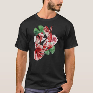 Koi-fiskdesign  t shirt