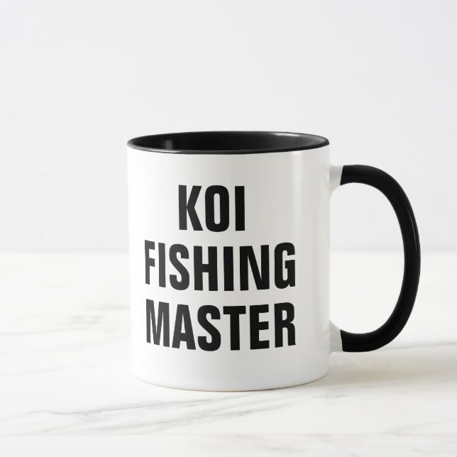 Koi Fiskemästare Mugg (Höger)