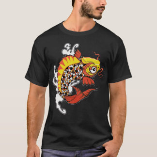 Koi fiskT-tröja Tee