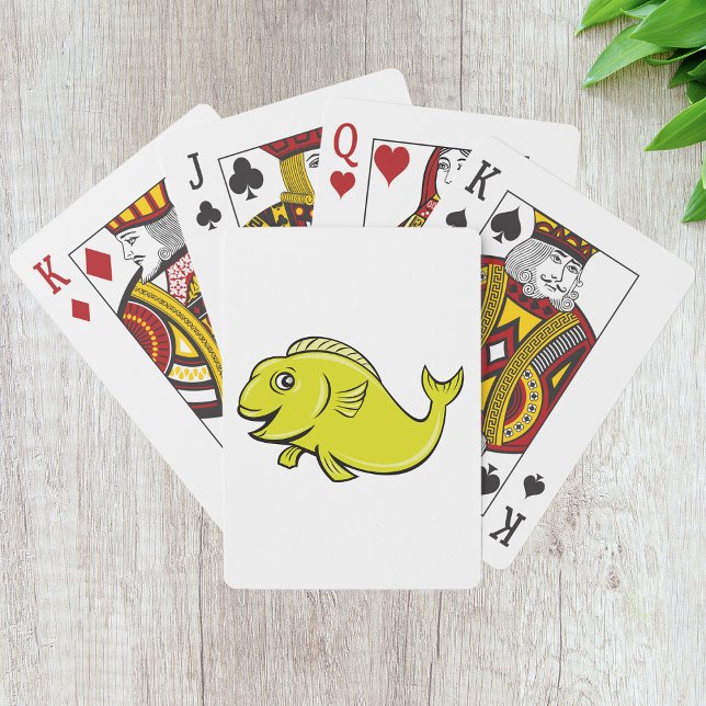 Koi-fiskuppspelningskort Casinokort (Skapare uppladdad)