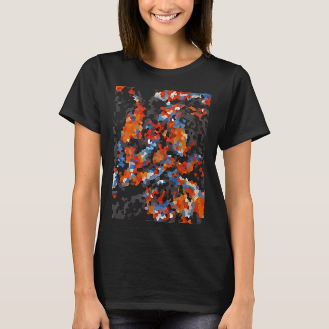 Koi förenklad - Koi-målning T Shirt (Framsida)