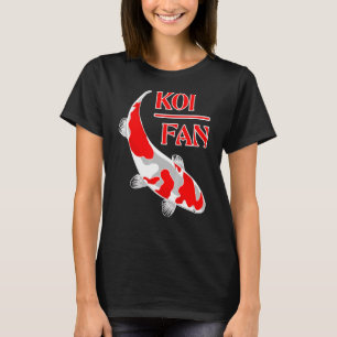 Koi Friend Fläkt Carp Fish Nishikigoi Kohaku Sanke T Shirt