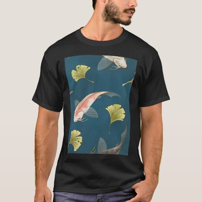 Koi. Ginkgo T Shirt (Framsida)