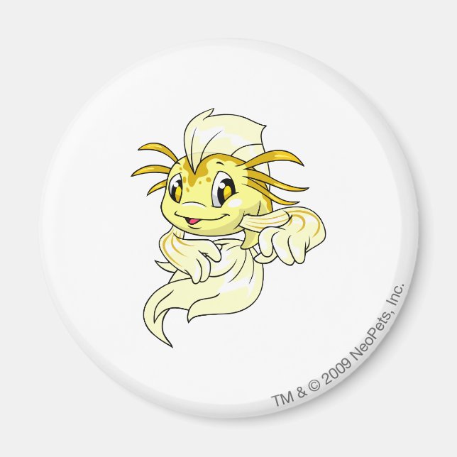 Koi Gult Magnet (Framsidan)