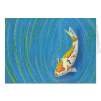 Koi Hälsningskort