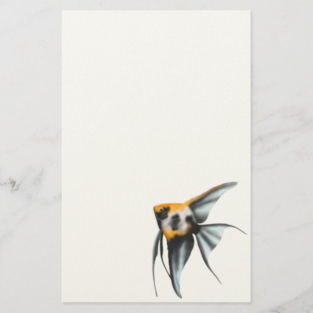 Koi havsängelbrevpapper brevpapper (Framsida)