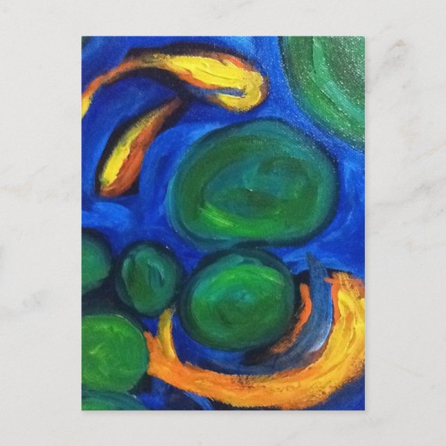 Koi Joy Postcard Vykort (Framsida)