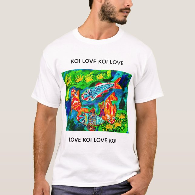 KOI KÄRLEK T SHIRT (Framsida)
