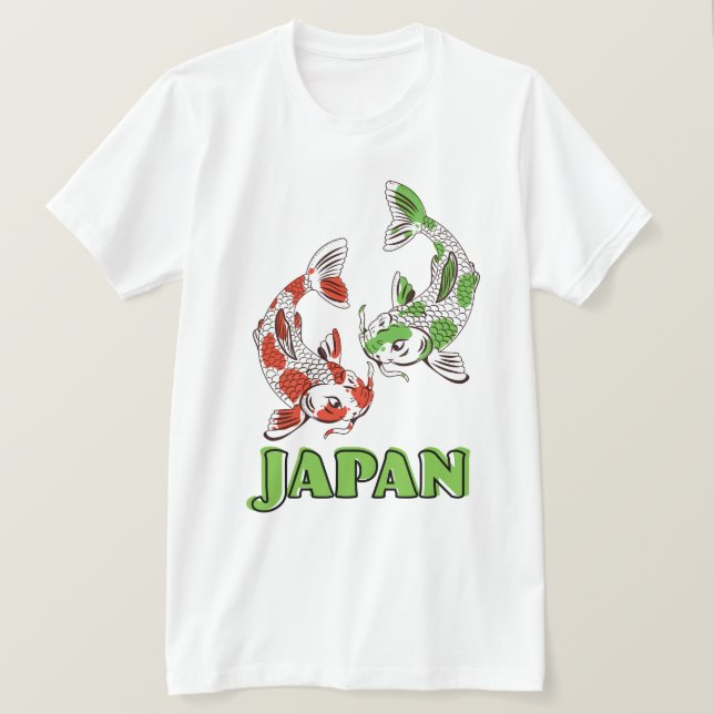 Koi Karpar T Shirt (Design framsida)