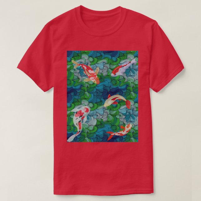 Koi Koi T Shirt (Design framsida)