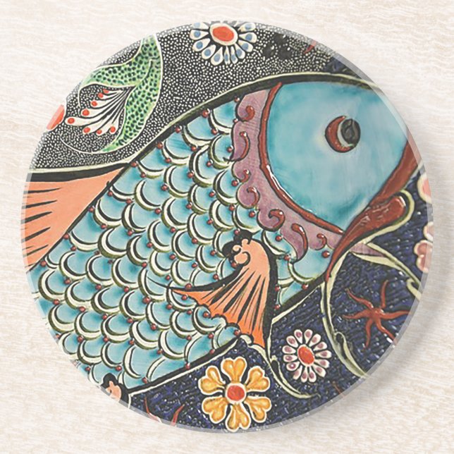 Koi mosaik underlägg (Framsidan)