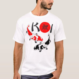 KOI - Nishikigoi Bekko vit svart 1 T-Shirt