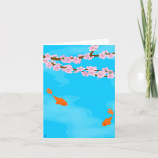 Koi och Sakura noterar kortet Kort