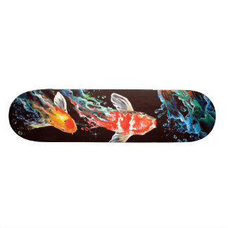 Koi Old School Skateboard Bräda 21,6 Cm