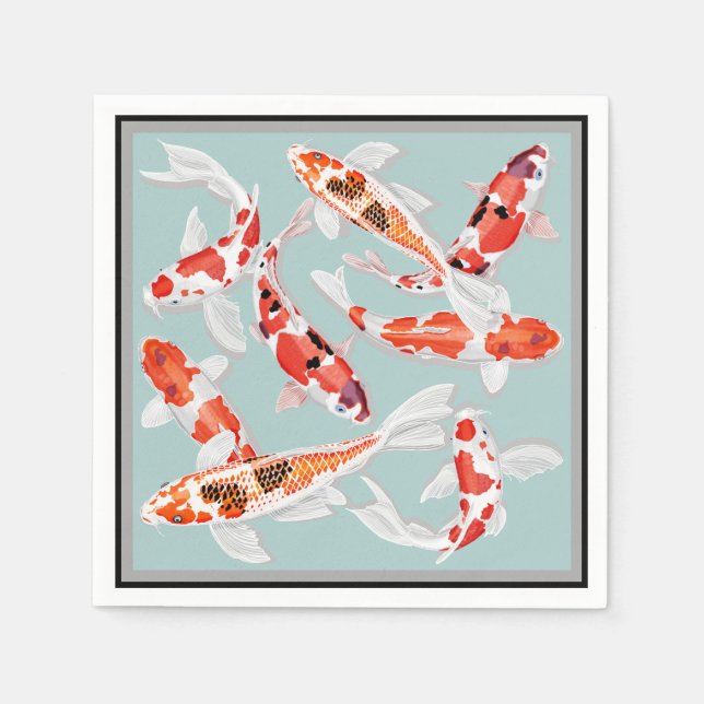 Koi Pappersservett (Framsidan)