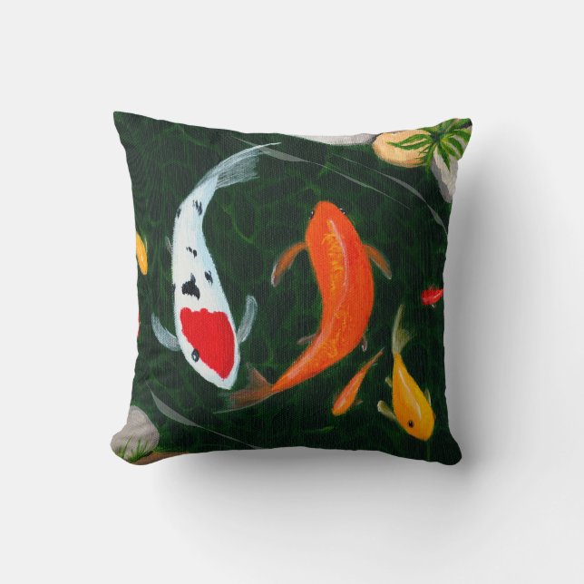 Koi Pillow Kudde (Framsida)