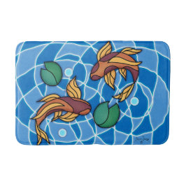 Koi Pond Badrumsmatta