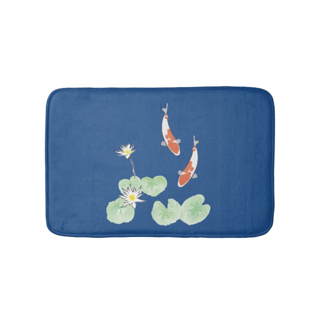 Koi Pond Bath Mat Badrumsmatta (Framsidan)