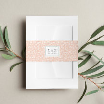 Koi Pond Bröllop Monogram