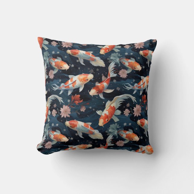 Koi Pond Dekorativ kudde (Framsida)