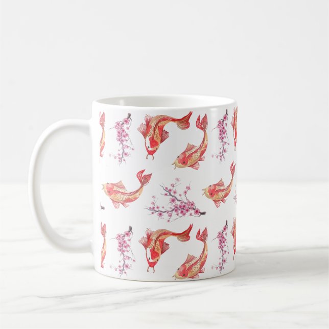 Koi Pond Kaffemugg (Vänster)