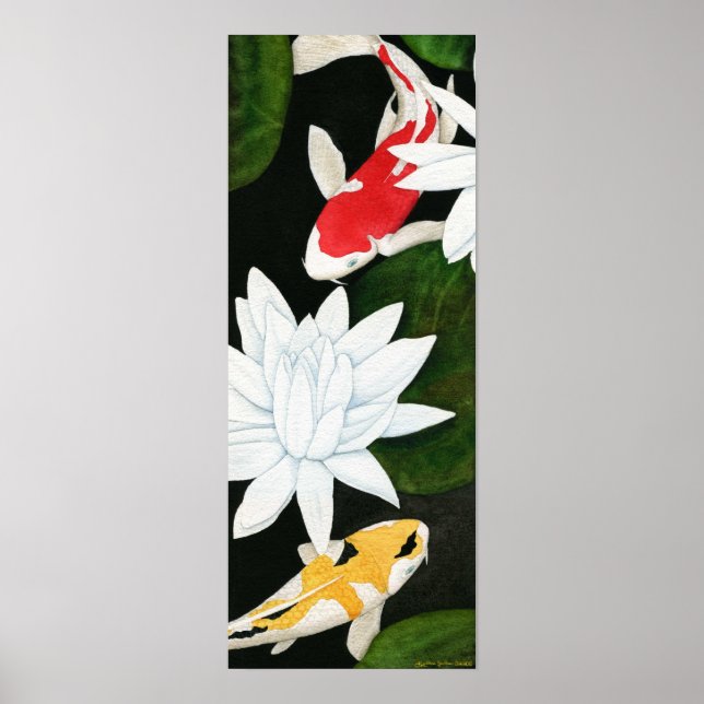 Koi Pond Poster (Framsidan)