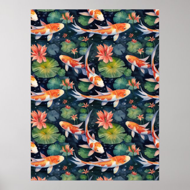 Koi Pond Poster (Framsidan)