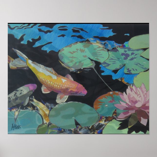 Koi Pond Poster (Framsidan)