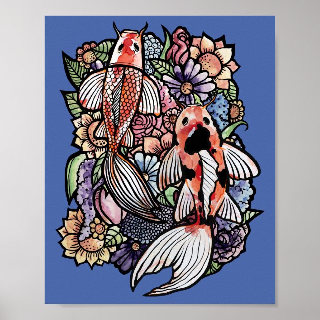 Koi Pond Poster (Framsidan)