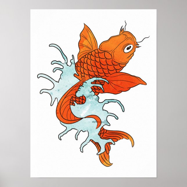 KOI PRINT POSTER (Framsidan)