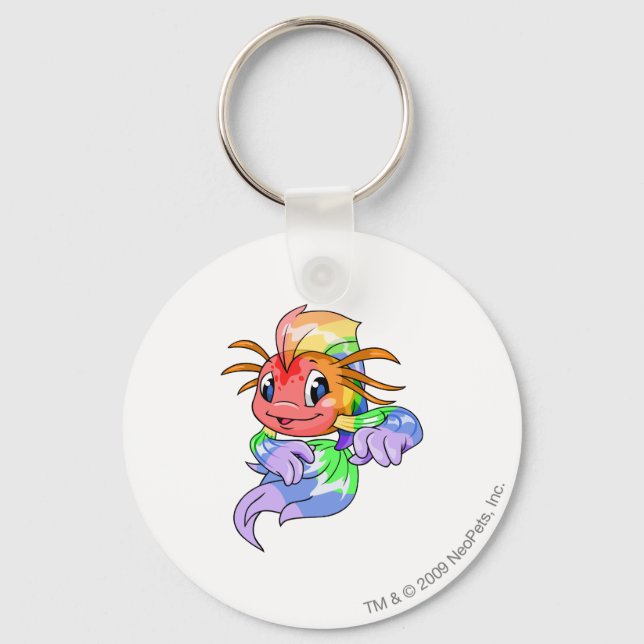 Koi Rainbow Nyckelring (Framsida)